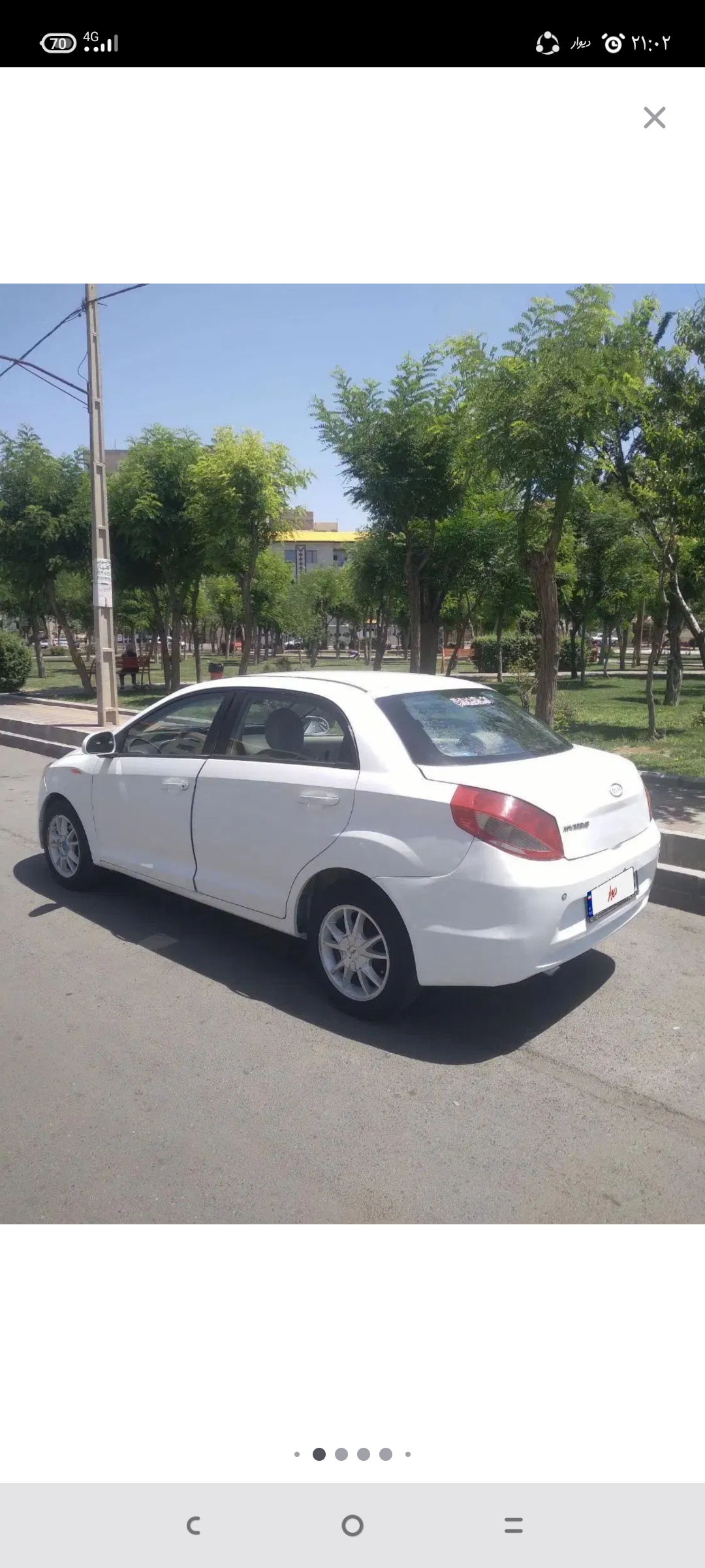 ام وی ام ۳۱۵ صندوق دار بیرنگ معاوضه دارم