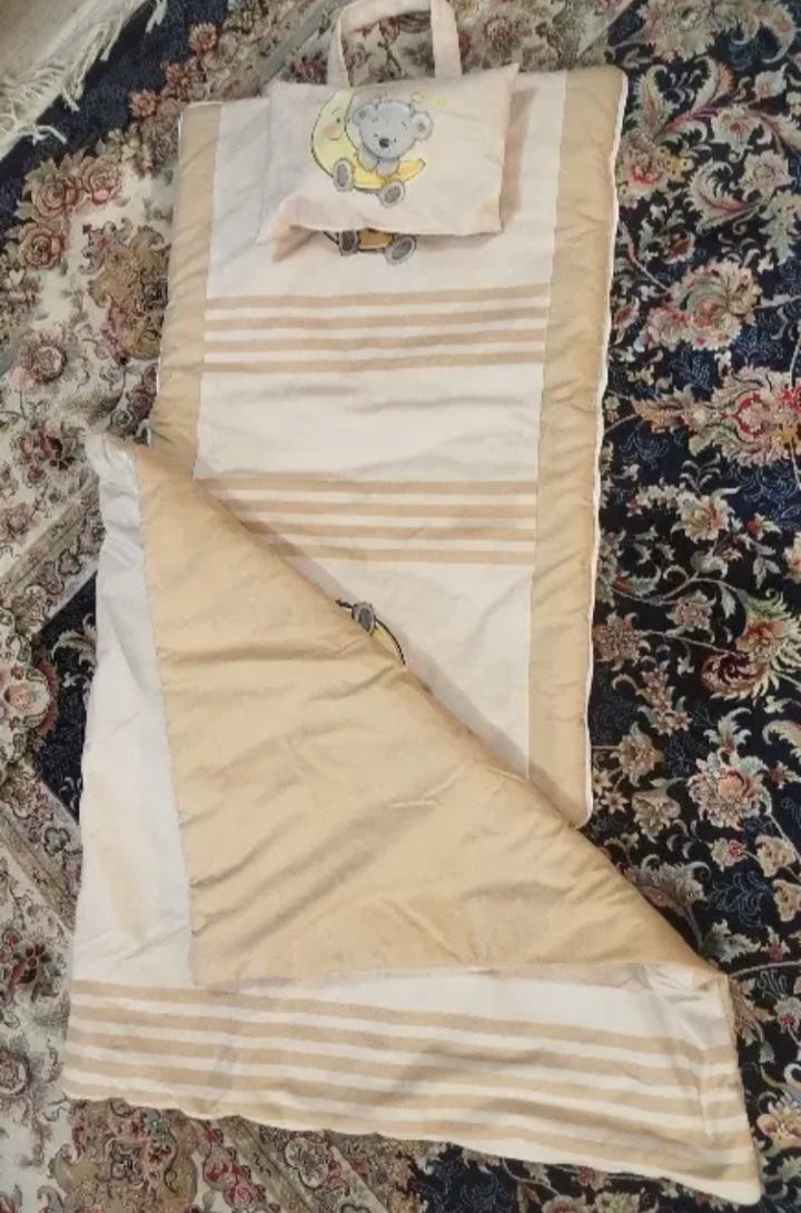 ست خواب مسافرتی بالشت پتو تشک مناسب سیسمونی